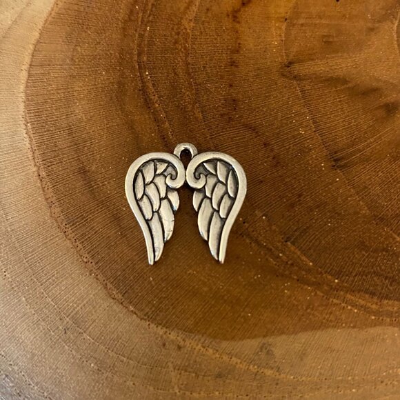 James Avery Angel Wings Charm, Sterling Silver - Picture 1 of 2
